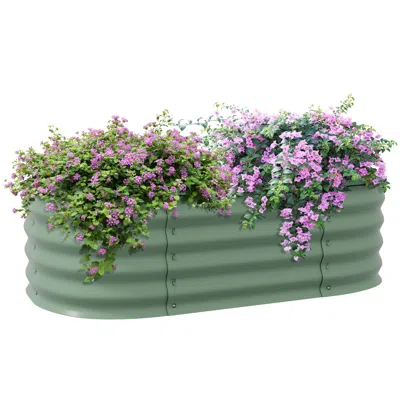 Streamdale Furniture Streamdale 3.4' X 2' X 1' Galvanized Raised Garden Bed Kit