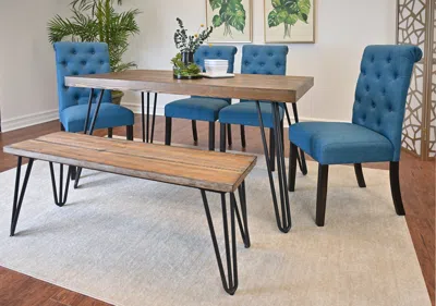 Streamdale Furniture Streamdale Ashford 6-piece Dining Set Table