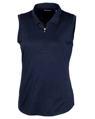 CUTTER & BUCK FORGE STRETCH WOMENS SLEEVELESS POLO SHIRT 