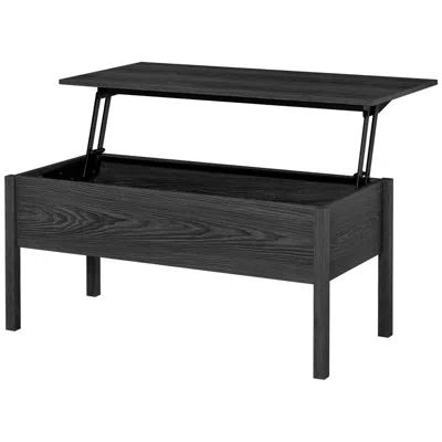 Streamdale Furniture Streamdale 39" Modern Lift Top Coffee Table With Hidden Storage