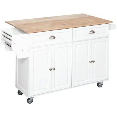 Streamdale Furniture Streamdale Rolling Kitchen Island On Wheels