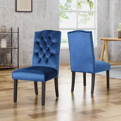 Streamdale Furniture Streamdale Exquisite Tufted Upholstered Dining Chairs For Formal And Daily Use