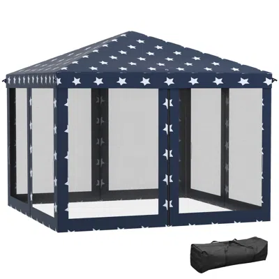 Streamdale Furniture Streamdale 10' X 10' Pop Up Canopy Tent With Netting