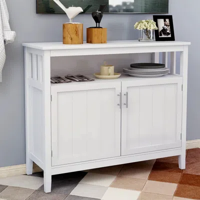 Streamdale Furniture Streamdale Kitchen Storage Sideboard And Buffet Server Cabinet