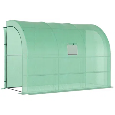 Streamdale Furniture Streamdale Walk-in Greenhouse With Galvanized Frame