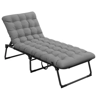 Streamdale Furniture Streamdale Comfy Outdoor Sun Lounger With Storage