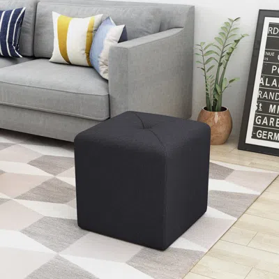 Streamdale Furniture Streamdale Versatile Square Ottoman Enhance Living Spaces