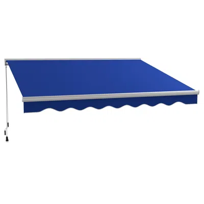Streamdale Furniture Streamdale 13' X 10' Electric Awning With Led Lights