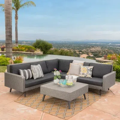 Streamdale Furniture Streamdale Modern Outdoor Sectional Sofa Set Comfort