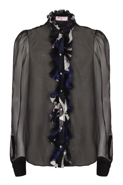 PUCCI PUCCI SILK SHIRT 