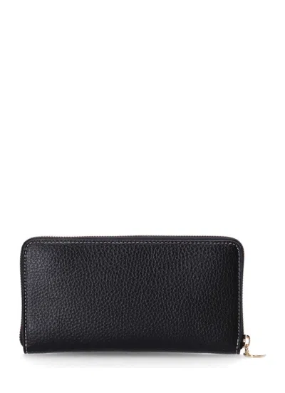 Stella Mccartney Black Alter Mat Wallet In Black