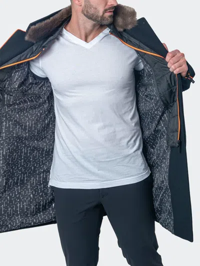 Rise Peacoat Captainorange Blue In Black