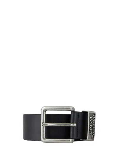 Shop Armani Exchange Belts Black