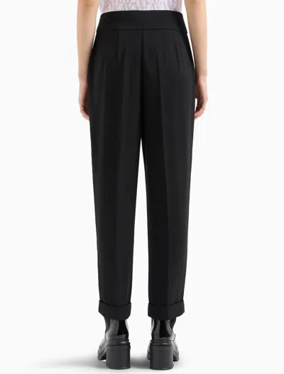 Armani Exchange Trousers Black