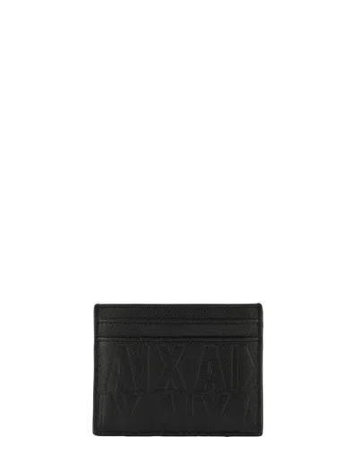 Shop Armani Exchange Wallets Black