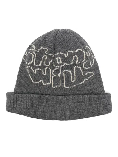 Comme Des Garçons Shirt Intarsia-knit Beanie Hat