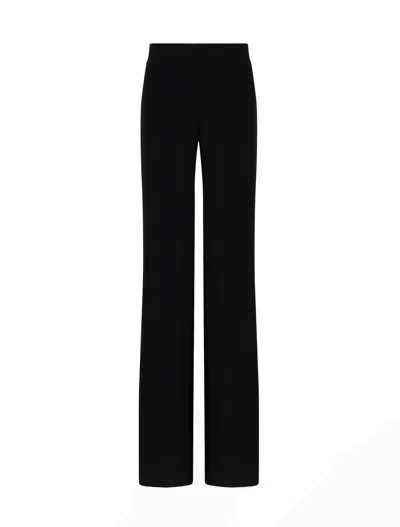 Emporio Armani High-waisted Wide Leg Trousers