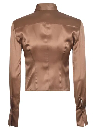 Shop Pinko Shirts Beige