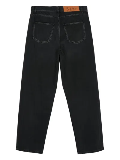 Séfr Wide Cut Jeans Clothing In Black