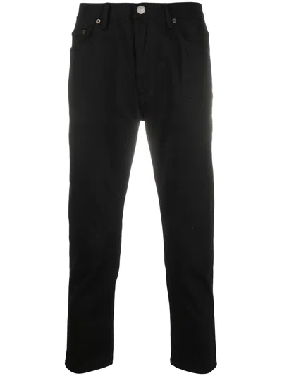Acne Studios Cotton Denim Jeans In Multicolor