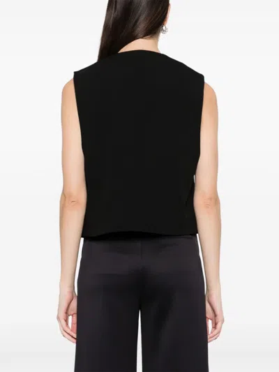 Ami Alexandre Mattiussi Ami Paris Wool Sleeveless Jacket In Multicolor