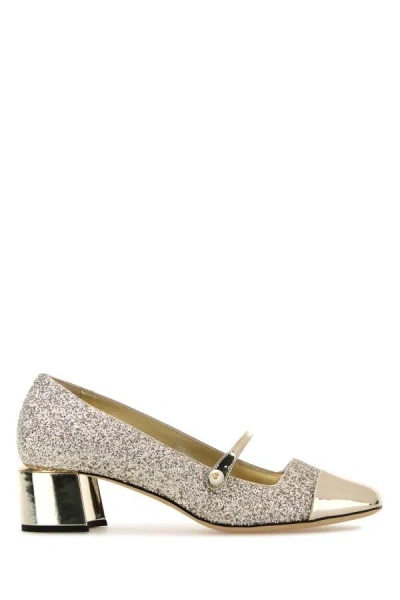 Jimmy Choo 'mary Jane Elisa In Gold