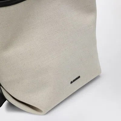Jil Sander Folded Canvas Small Tote Bag