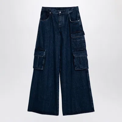 Off-white Wide-leg Cargo Pants