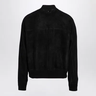 Salvatore Santoro Suede Bomber Jacket
