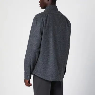 Xacus Wool-blend Buttoned Shirt