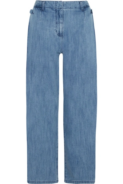 Steve J & Yoni P High-rise Wide-leg Jeans