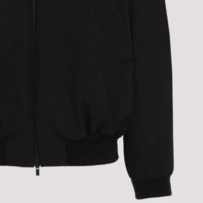 Fear Of God Oversized Cotton-blend Jersey Half-zip Sweatshirt In Black