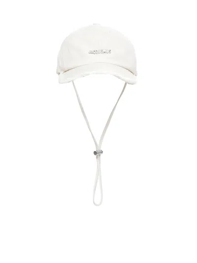 Shop Jacquemus Hats In Beige