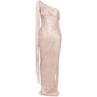 Maria Lucia Hohan Leah Gown In Pink/gold