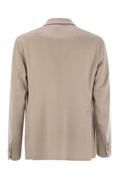 Tagliatore Men's Virgin Wool Blend Jacket In Beige