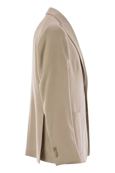 Tagliatore Men's Virgin Wool Blend Jacket In Beige