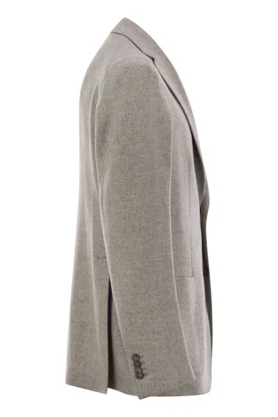 Tagliatore Men's Virgin Wool Blend Jacket In Pearl