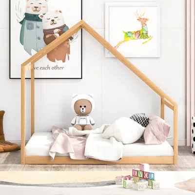 Streamdale Furniture Streamdale Full Size Wooden House Bed