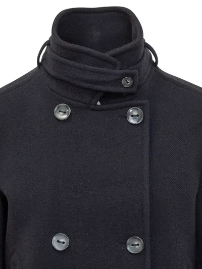 Shop Ba&sh Coat In Black