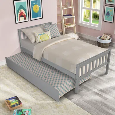 Streamdale Furniture Streamdale Twin Bed With Trundle