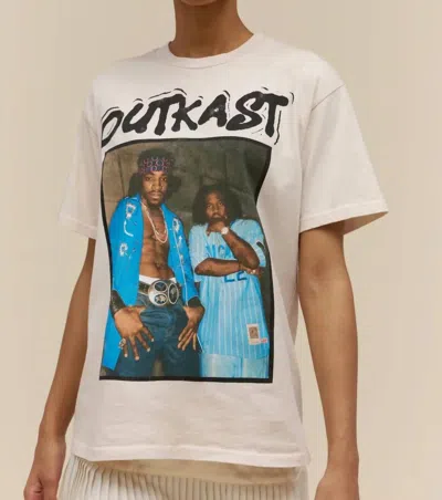 Daydreamer Outkast Photo Weekend Tee In Dirty White In White