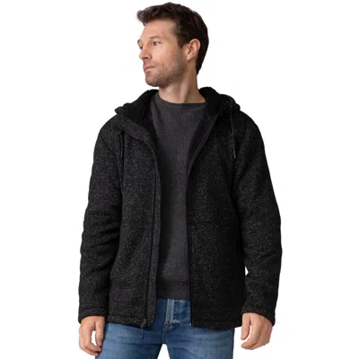 Free Country Men's Northwood Mountain Fleece Hoodie In Black