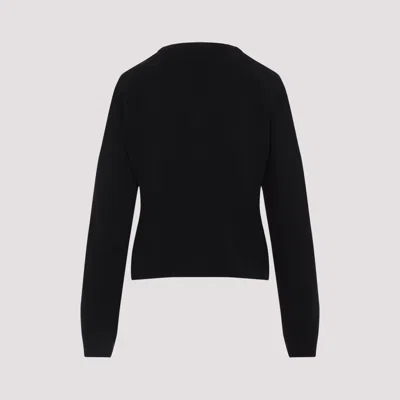 Moncler X Rick Owens Mu02d9c01 Biker Round Neck Pullover Women In Black