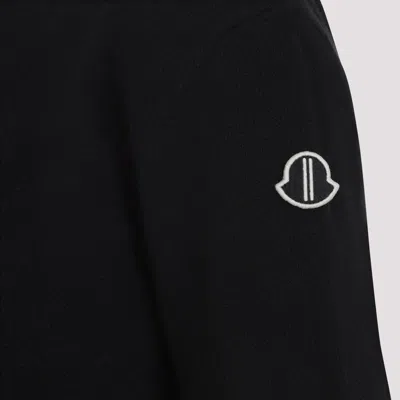 Moncler X Rick Owens Mu02d9c01 Biker Round Neck Pullover Women In Black