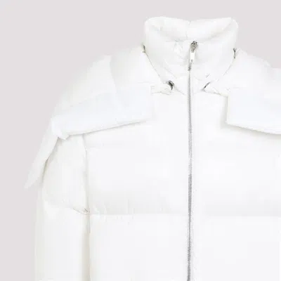 Moncler X Rick Owens Moncler + Rick Owens Padded Zipped Jacket In White