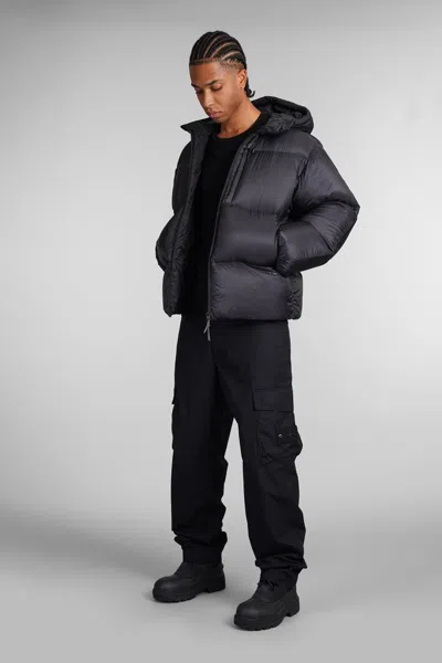 Roa Hooded Down Jacket In Black