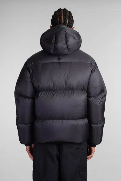 Roa Hooded Down Jacket In Black