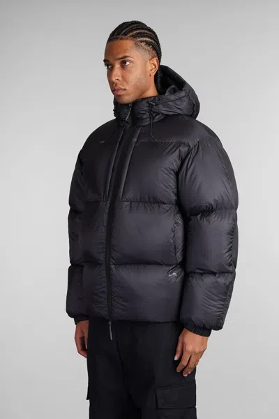 Roa Hooded Down Jacket In Black