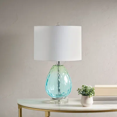Streamdale Furniture Streamdale Borel Ombre Glass Table Lamp