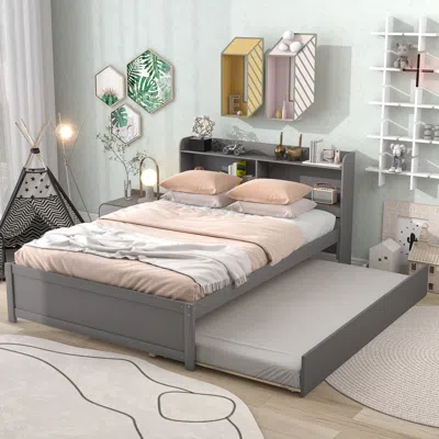 Streamdale Furniture Streamdale Full Bed With Trundle